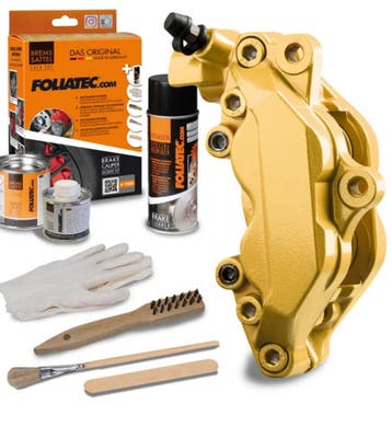 Foliatec Remklauwlakset – prestige goud metallic – 3, Verzenden