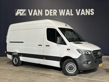 Zakelijke Lease |  Mercedes-Benz Sprinter 317 CDI 170pk 9G-T, Automaat, Stof, Gebruikt, Wit
