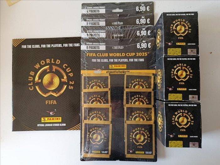 Panini Club World Cup 2025 - Ronaldo - Empty Album + 5 Large, Verzamelen, Stickers
