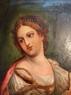 Franse school (XVIII) - Ritratto di Gentildonna - NO RESERVE