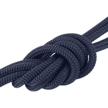 8mm Landvast & Ankerlijn Double Braided Navy, Ophalen of Verzenden, Nieuw