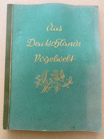 Plakplaatjesalbum - Duitse Vogels - Compleet - 110 blz 1936, Verzenden, Nieuw, Plaatjesalbum