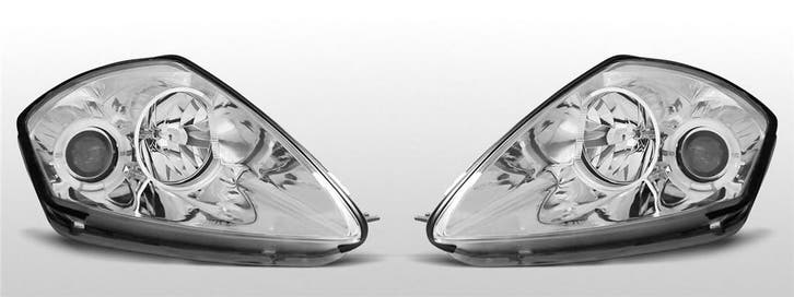 Carnamics Koplampen | Mitsubishi Eclipse 99-05 3-d | Angel E, Auto-onderdelen, Verlichting, Nieuw, Verzenden