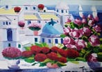 Athos Faccincani (1951) - Fiori a Santorini