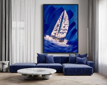LEO VAREK - FRENCH RIVIERA - XXL, Antiek en Kunst