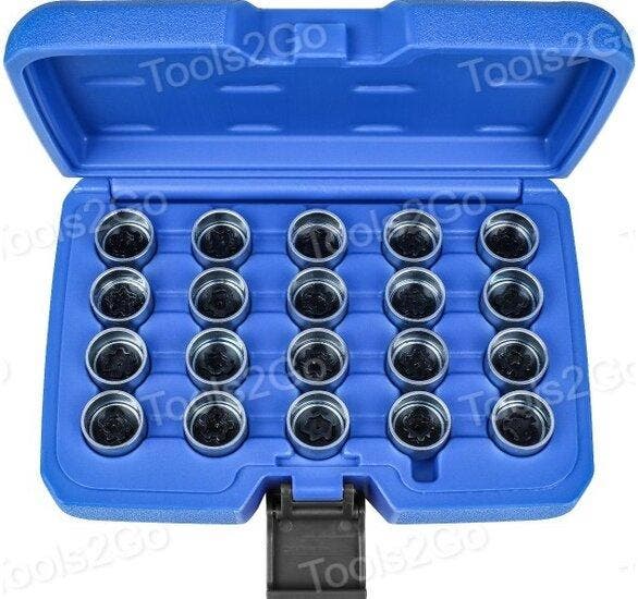 Velgbeveiliging Set 20-delig Seat / VW, Auto diversen, Autogereedschap, Verzenden