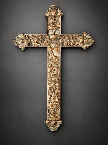Kruis - Metaal - 1750-1800 - Het lijden van Christus
