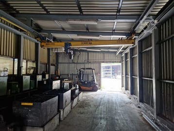 Demag hangkraan ± 5.000mm x 2.500kg 001621U, Ophalen, Gebruikt