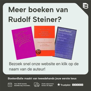 Menswaardige voeding / Rudolf Steiner werken en voordrachten, Verzenden, Gelezen, Rudolf Steiner