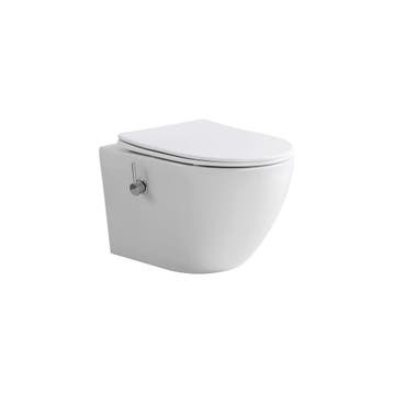 Wandcloset BWS Tado Pro met Bidetkraan Tornado Spoeling, Doe-het-zelf en Verbouw, Sanitair, Ophalen of Verzenden, Nieuw, Overige typen