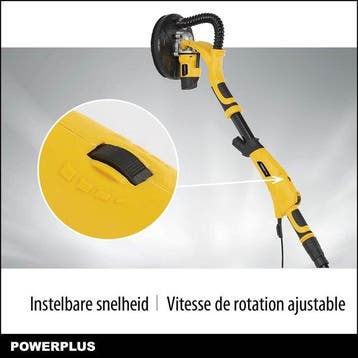 Powerplus elektrische wand- & plafondschuurmachine - 710W,, Ophalen of Verzenden, Gebruikt