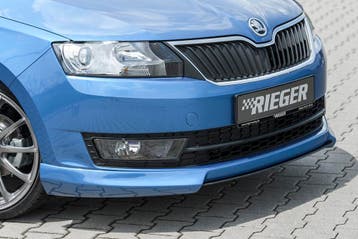 Rieger frontspoiler | Rapid (NH): 07.12-04.17 (tot Facelift), Auto-onderdelen, Verzenden, Nieuw, Skoda