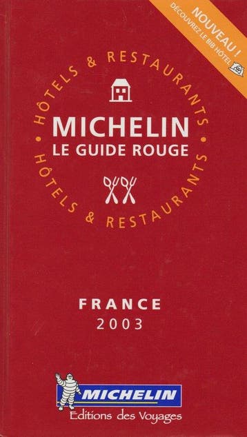 FRANCE HOTELS/RESTAURANTS ROUGE GEB - Michelin, Boeken, Reisgidsen, Verzenden, Gelezen