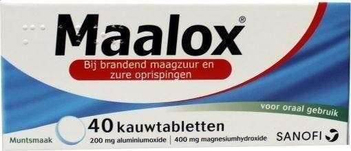 Maalox 40 kauwtabletten, Diversen, Verpleegmiddelen, Nieuw, Verzenden