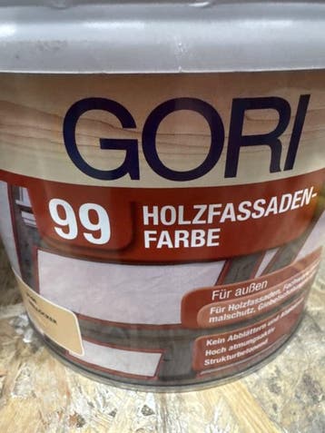 Gori 99 - tuinbeits - holzfassadenfarbe - hellocker 3166..., Overige kleuren, Nieuw, Beits, Ophalen of Verzenden