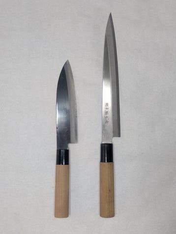 Keukenmes - Staal, Hout - Japan - Traditionele Japanse