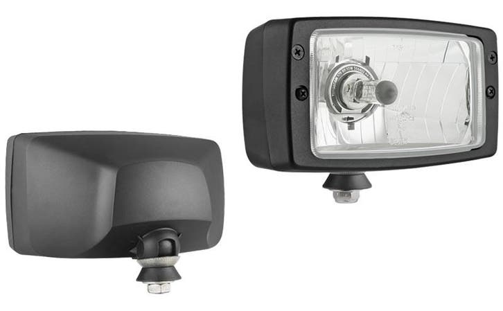 Koplamp H4 184x102x108 Kunststof Behuizing Incl 12V Lampjes, Auto-onderdelen, Verlichting, Nieuw, Ophalen of Verzenden