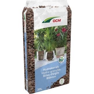 Hydrokorrels | DCM | 20 liter (Natuurlijk, Bio-label), Verzenden