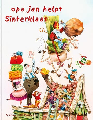 Opa jan helpt Sinterklaas 9789492629135 Marius van Dokkum, Boeken, Verzenden, Zo goed als nieuw, Marius van Dokkum
