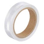 Reflecterende tape - WIT - 10 meter - 25mm, Ophalen of Verzenden, Nieuw
