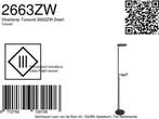 Turound LED 2663ZW - Vloerlamp - Uplighter en leeslamp -, Verzenden, Nieuw