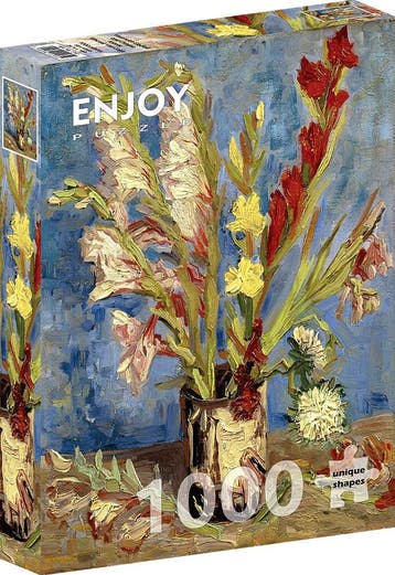 Vincent Van Gogh - Vaas met Gladiolen en Chinese Aster, Verzenden, Nieuw