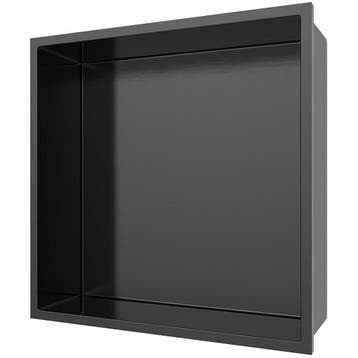 Inbouwnis - Leoni Nima - 30x30x10cm - Gunmetal Grijs, Ophalen of Verzenden, Nieuw, Rvs