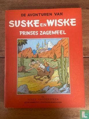 Suske en Wiske - Prinses Zagemeel - 1952, Eén stripboek, Verzenden, Zo goed als nieuw, Vandersteen, Willy.
