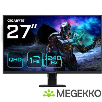 Gigabyte GS27Q X 27  Quad HD 240Hz IPS Gaming monitor, Computers en Software, Verzenden, Nieuw, Gigabyte