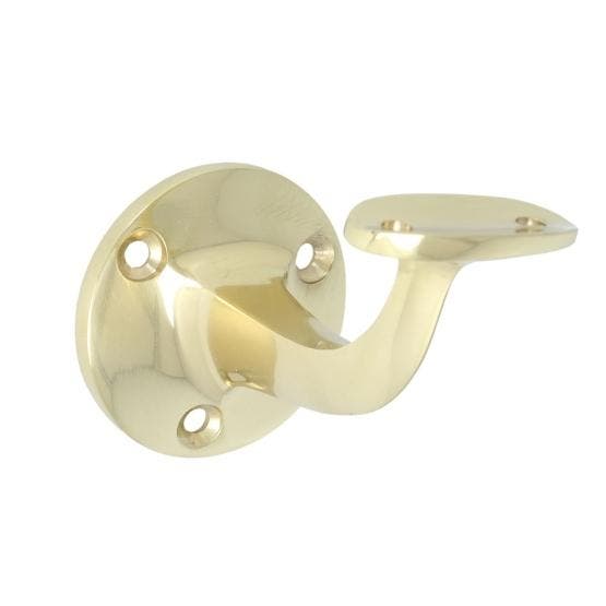 Intersteel Leuninghouder opschroevend hol zadel messing, Auto-onderdelen, Interieur en Bekleding, Verzenden