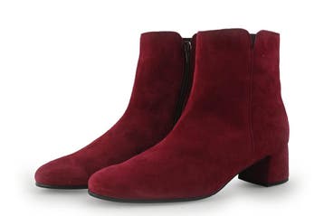 Gabor Enkellaarzen in maat 38 Rood, Kleding | Dames, Schoenen, Verzenden, Lage of Enkellaarzen, Gabor, Zo goed als nieuw