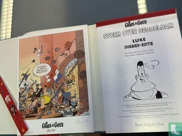 Gilles de Geus - [Storm over Dubbeldam] - 1997, Boeken, Eén stripboek, Verzenden, Zo goed als nieuw, Schennink, Angelique, Wit, Peter de.