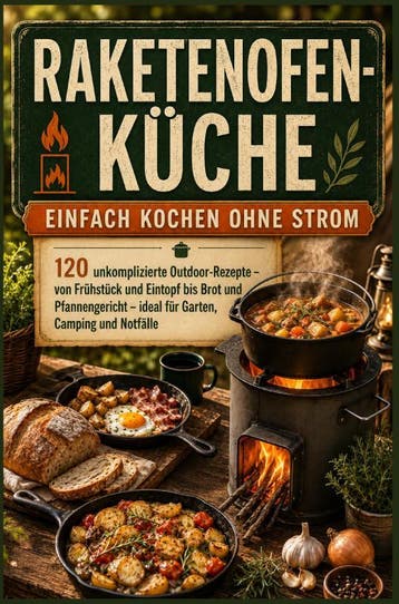 Raketenofen-Küche: Einfach Kochen Ohne Strom | Nieuw, Ophalen of Verzenden, Nieuw, Ella Feldgrill