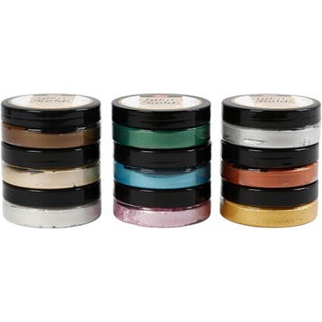 Inka-Gold, 9x50 ml/ 1 doos, Hobby en Vrije tijd, Schilderen, Nieuw