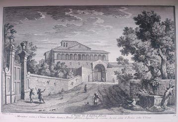 Giovanni Battista Piranesi (1720-1778) , after - Chiesa di