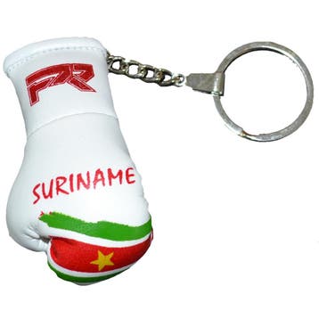 Punch Round Bokshandschoen Sleutelhanger Suriname, Ophalen of Verzenden, Nieuw