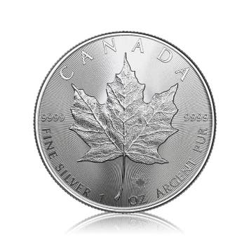 Zilveren Maple Leaf munt 2026 1 troy ounce, Postzegels en Munten, Edelmetalen en Baren, Verzenden