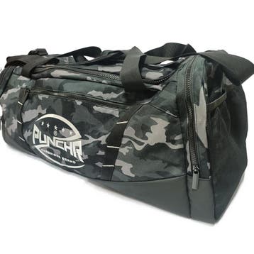 PunchR No Limits Duffel Sporttas 40L – Camo/Zilver – Voor Ki, Sport en Fitness, Korfbal, Ophalen of Verzenden, Nieuw