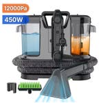 Vlekkenreiniger 750W Tapijt en Bank met Spray Zuigfunctie, Verzenden, Nieuw