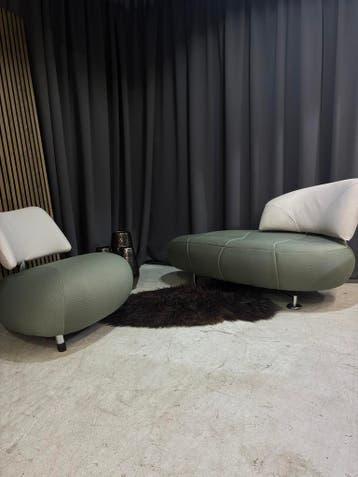 Leolux Pallone en Kikko Setje, Huis en Inrichting, Fauteuils, Zo goed als nieuw