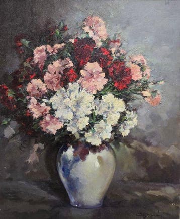 Andreu Font (1948) - Sinfonía floral, Antiek en Kunst