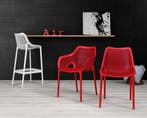 Barkruk Buiten - 75 cm - Air - Rood - Siesta, Verzenden, Nieuw
