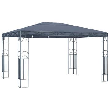 vidaXL Prieel 400x300 cm antraciet, Verzenden, Nieuw