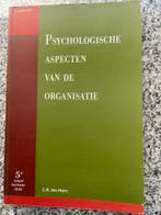 Psychologische aspecten van de organisatie, Boeken, Gelezen, Verzenden, Overige onderwerpen, L.A. ten Horn