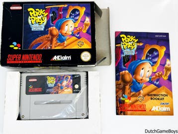 Super Nintendo / Snes - Porky Pigs - Haunted Holiday - EUR, Verzenden, Gebruikt