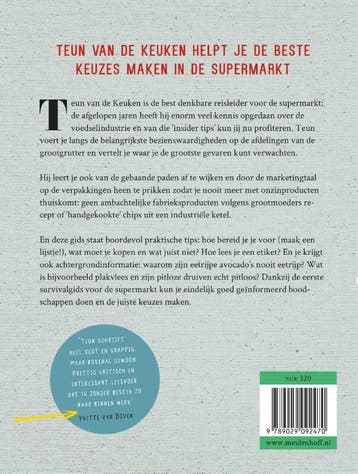 De supermarktsurvivalgids 9789029092470 Teun van de Keuken, Boeken, Verzenden, Zo goed als nieuw, Teun van de Keuken