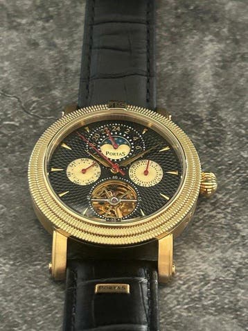 Portas - Moonphase - Zonder minimumprijs - Automatic - Heren, Sieraden, Tassen en Uiterlijk, Nieuw