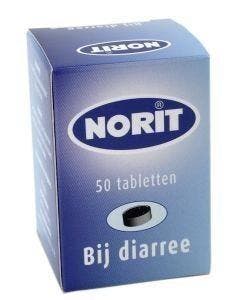 Norit 125 mg 50 tabletten, Verzenden, Nieuw