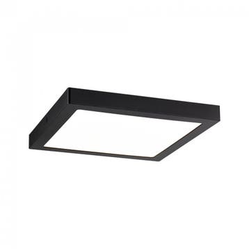 Paulmann LED paneel opbouw 22 Watt vierkant 30cm mat zwart, Verzenden, Nieuw, Kunststof, Overige fittingen