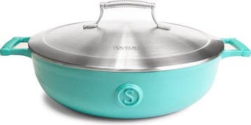 2dekans | Saveur Voyage Hapjespan – Ø30 cm – Gietijzer –, Ophalen of Verzenden, Nieuw